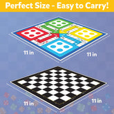 2 in 1 Ludo & Chess Junior - EKT3757